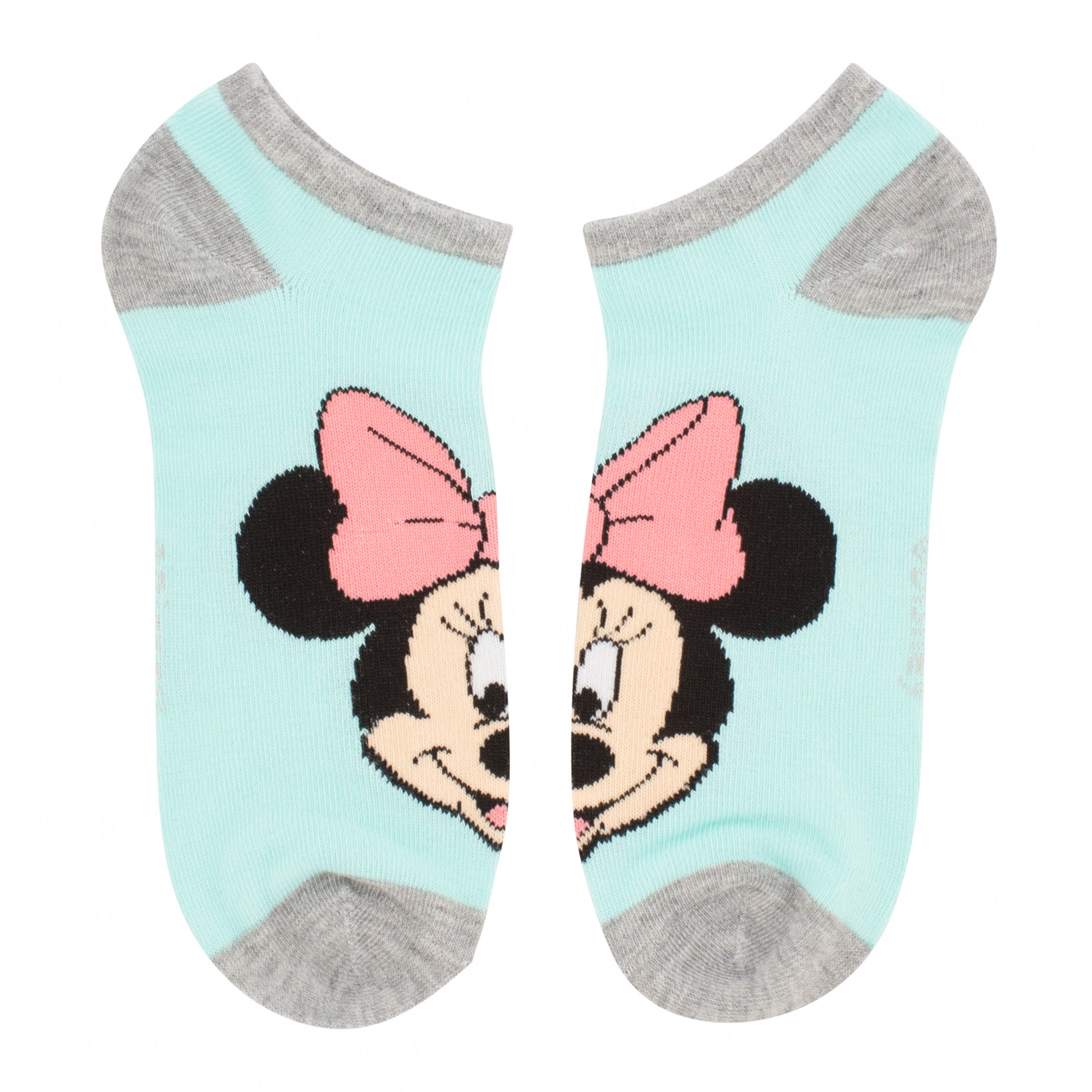 Minnie Mouse Pastel Icons Women's Ankle Socks 6-Pair Pack